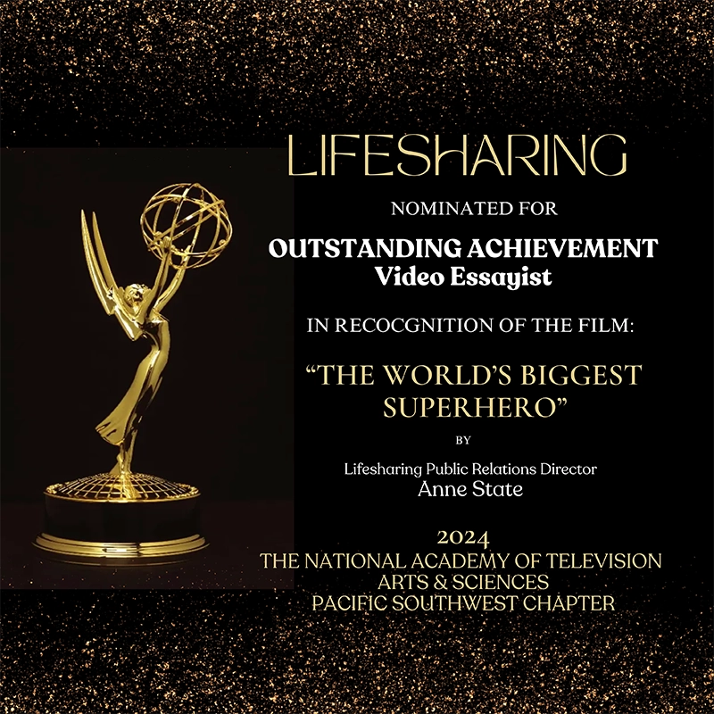 Lifesharing Film Nominated for Regional Emmy